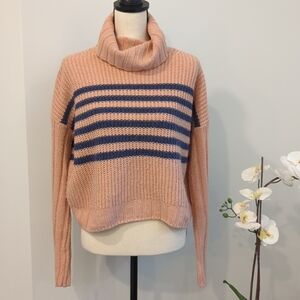 EUC SO Stripped Turtleneck - Size M